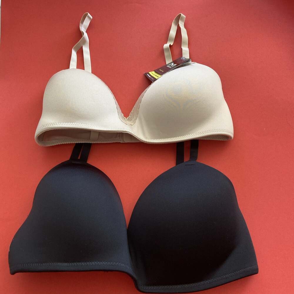 NEW! Maidenform Pack Of 2 ! Basically Sexy Shirt Bras / 34D